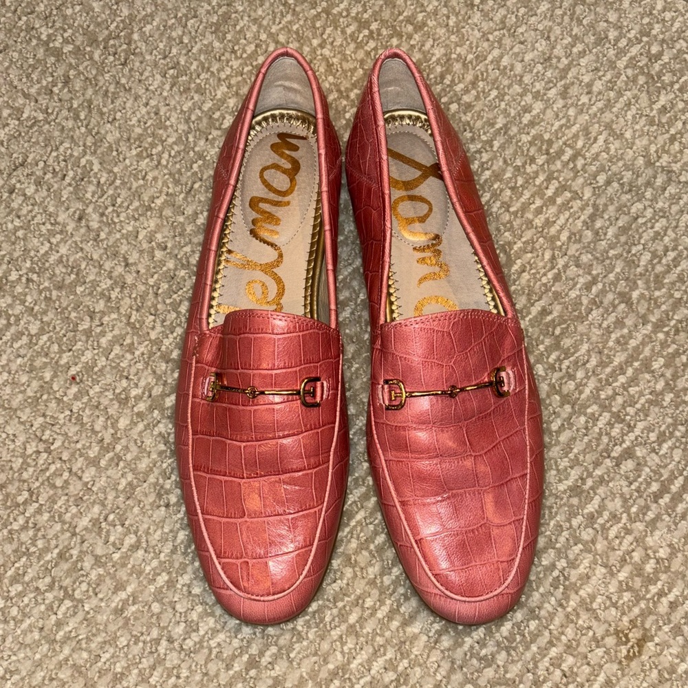 Sam Edelman Crocodile Loafers